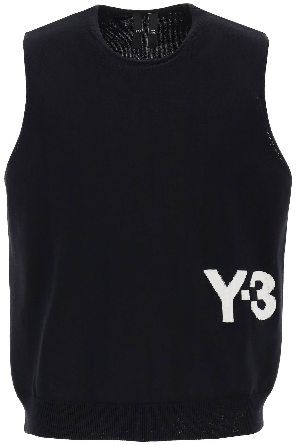 Y-3 Y-3 "logo knit vest for