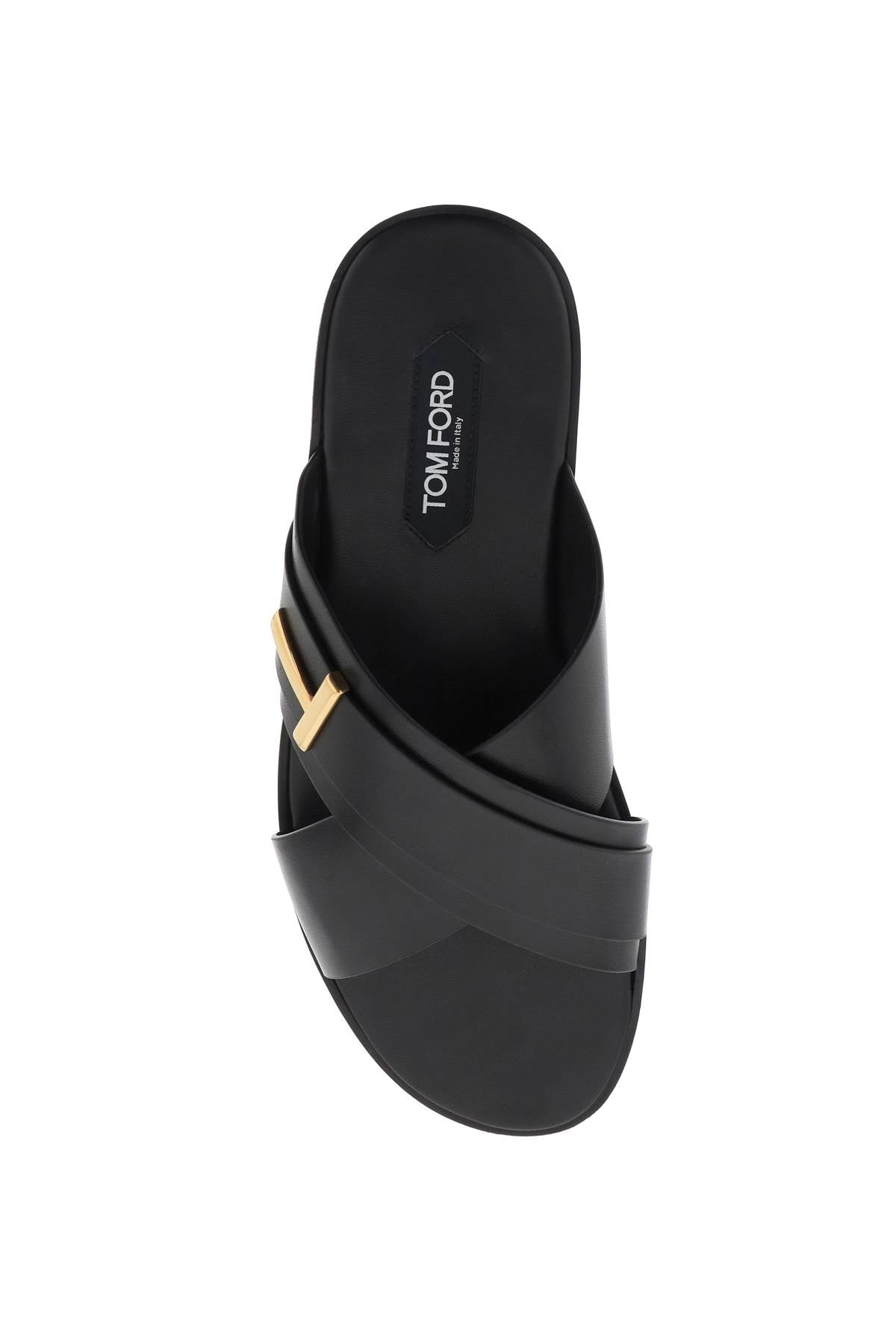 Tom Ford Tom ford preston leather sandals in