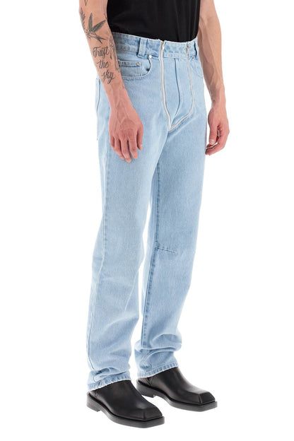 GMBH Gmbh straight leg jeans with double zipper