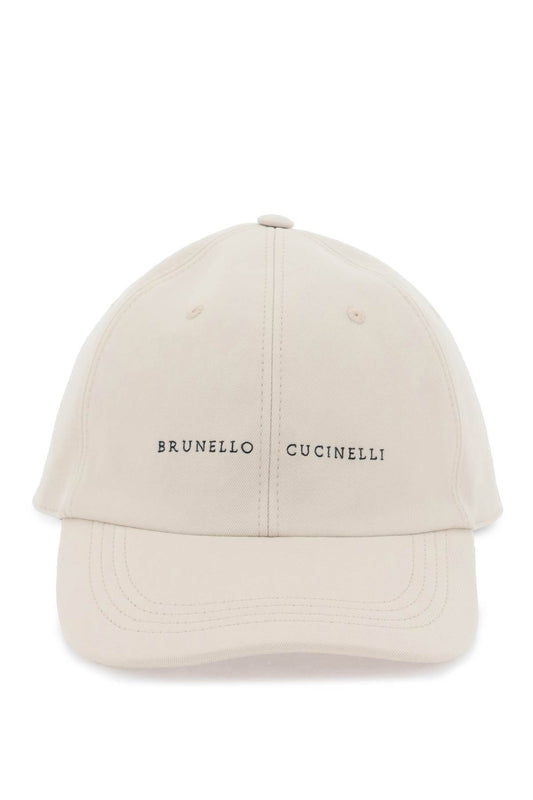 Brunello Cucinelli Brunello cucinelli embroidered logo baseball cap