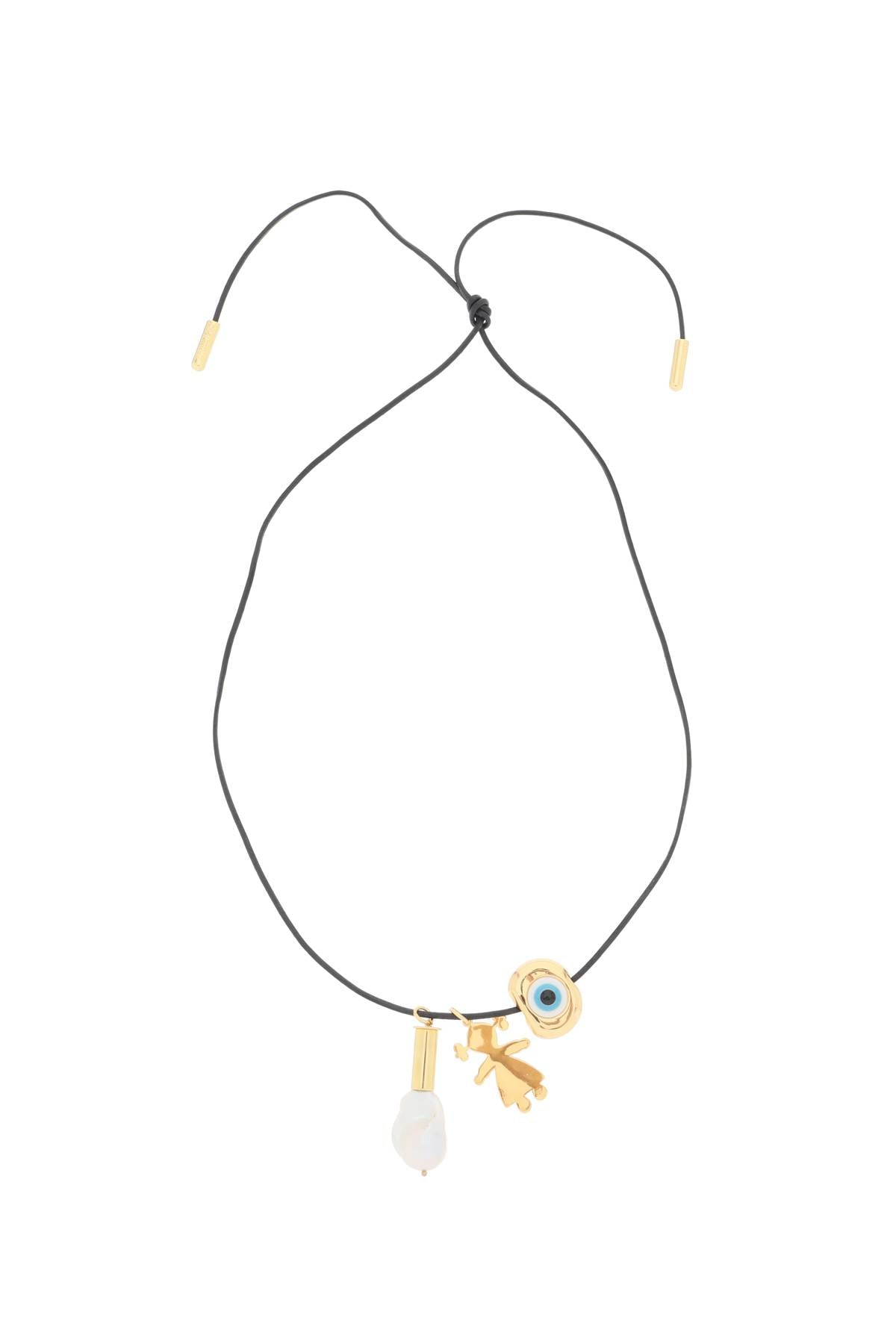 Timeless Pearly Timeless pearly necklace with charms