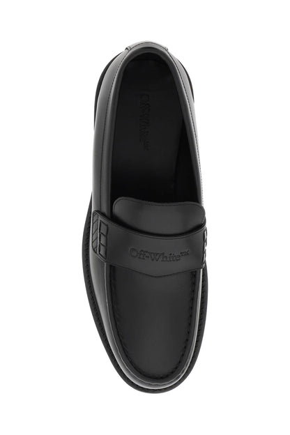 Off-White Off-white leather loafers for