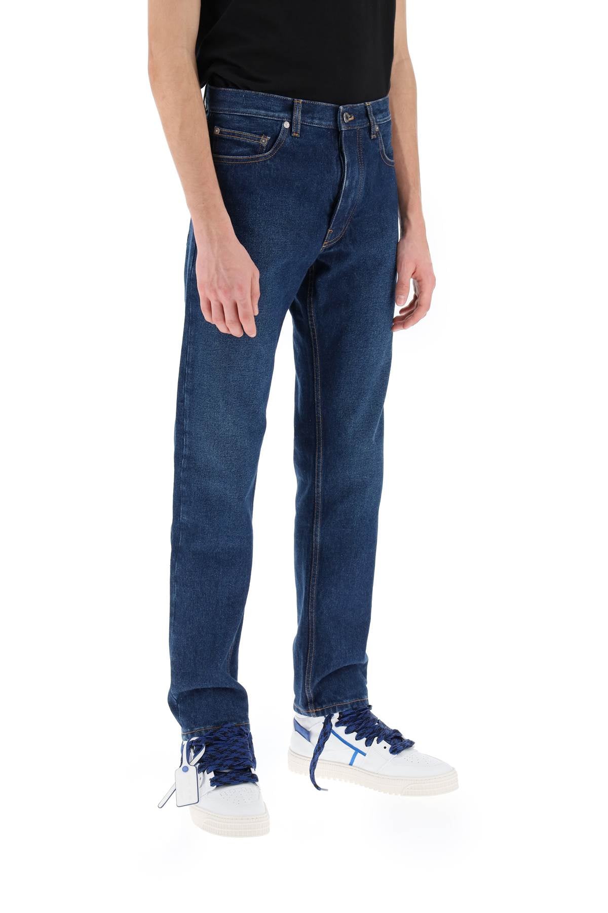 Off-White Off-white regular jeans with tapered cut
