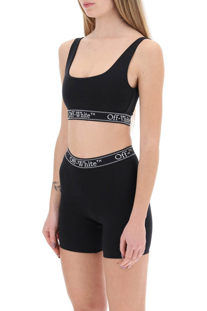 Off-White Off-white "sport bra with branded band"