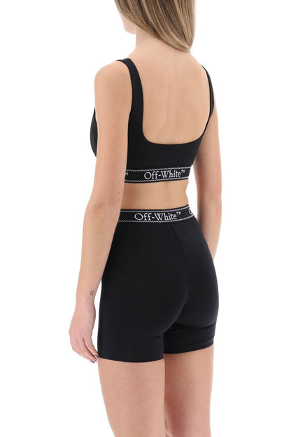 Off-White Off-white "sport bra with branded band"