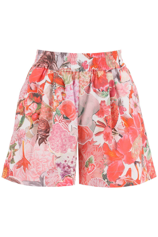 Marni Marni floral print shorts
