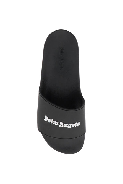 Palm Angels Palm angels rubber monogram slides