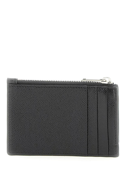 Palm Angels Palm angels leather cardholder with logo