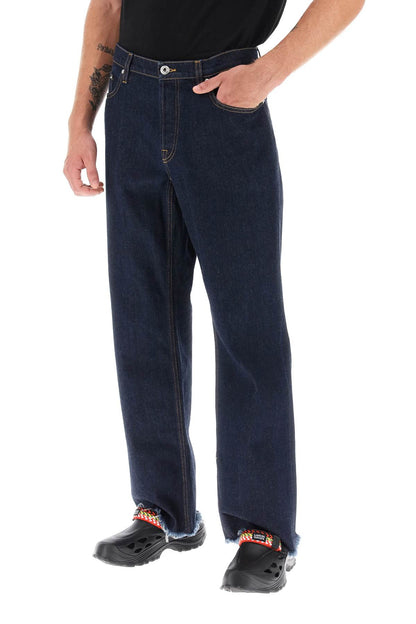 Lanvin Lanvin jeans with frayed hem