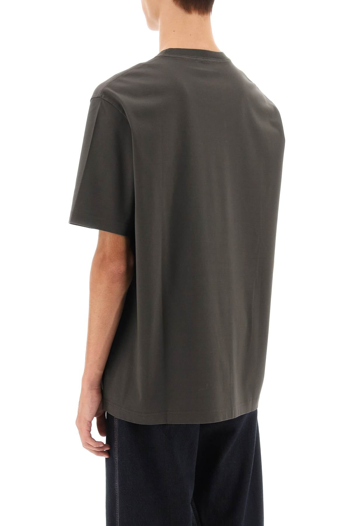 Lanvin Lanvin oversize t-shirt with logo lettering