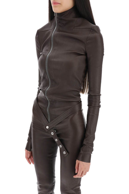 Rick Owens Rick owens jumpsuit in leather