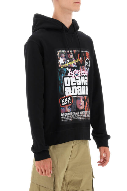 Dsquared2 Dsquared2 cool fit hoodie with print