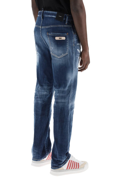 Dsquared2 Dsquared2 destroyed denim jeans in 642 style