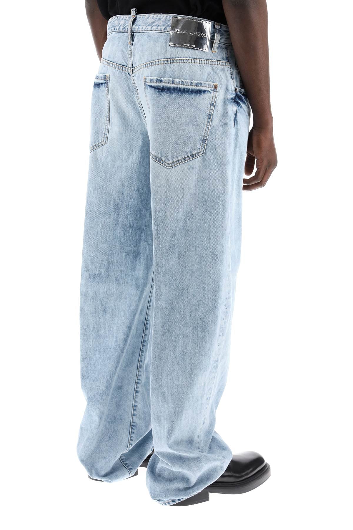 Dsquared2 Dsquared2 "oversized jeans with destroyed