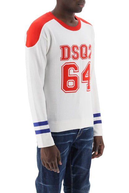 Dsquared2 Dsquared2 dsq2 64 football sweater