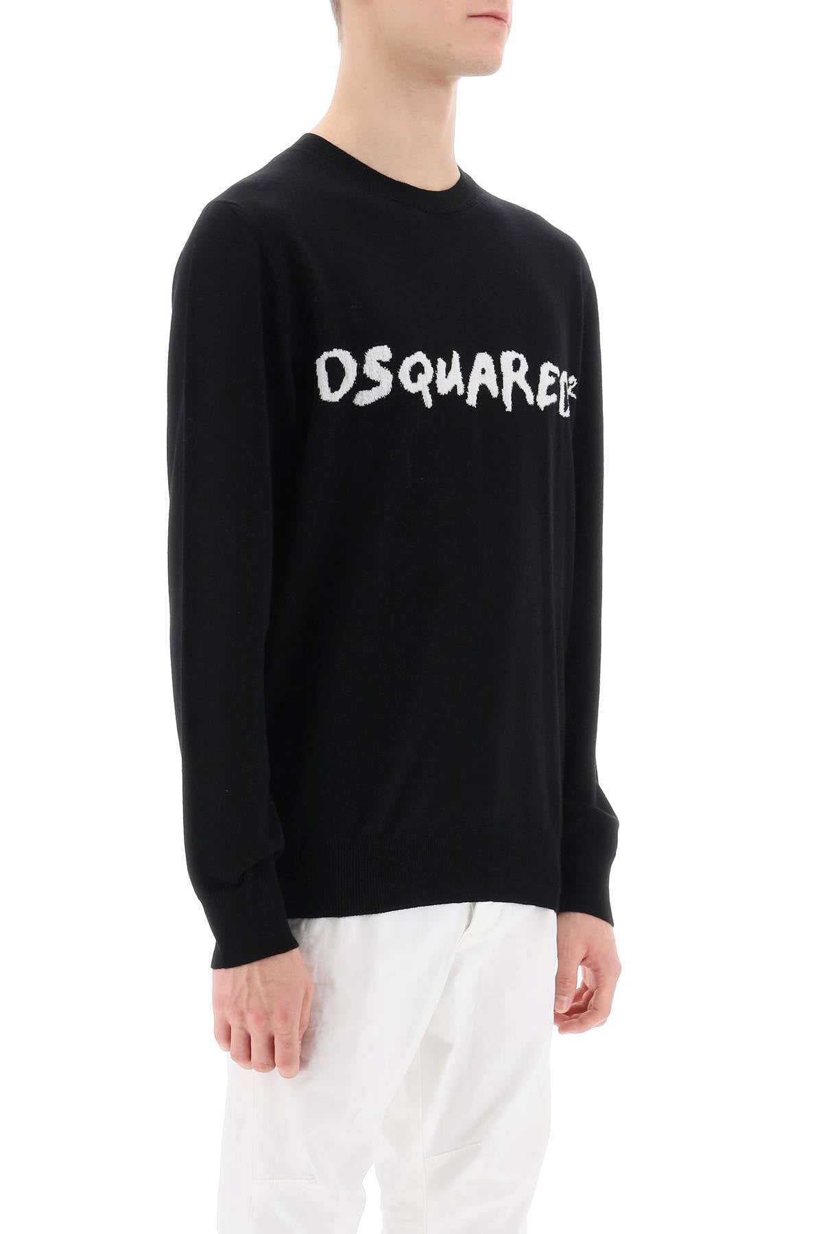 Dsquared2 Dsquared2 textured logo sweater