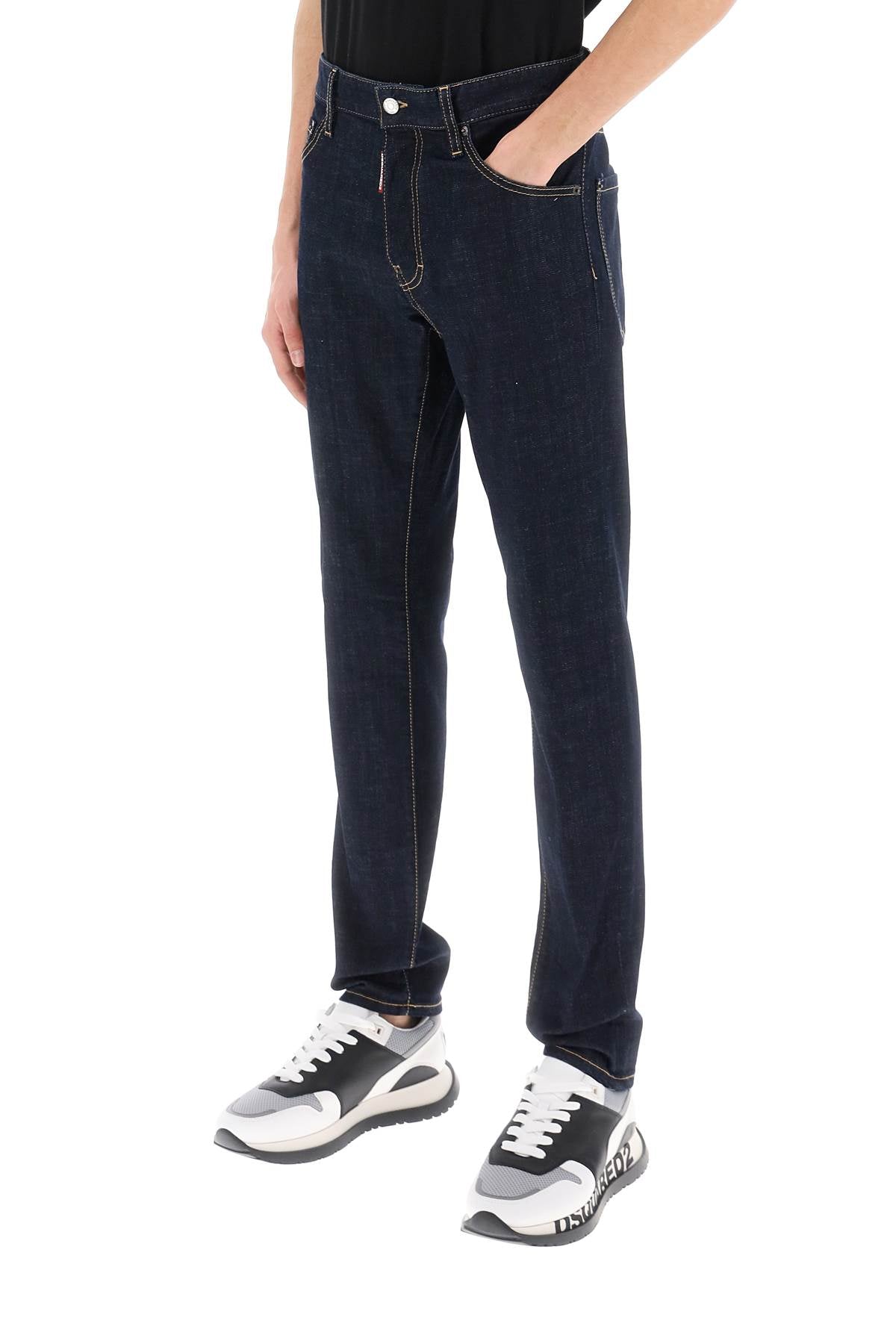 Dsquared2 Dsquared2 cool guy jeans in dark rinse wash