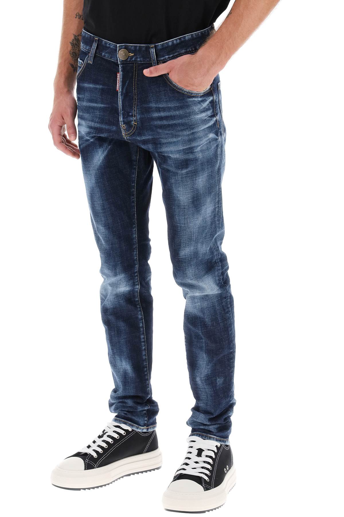 Dsquared2 Dsquared2 dark clean wash cool guy jeans