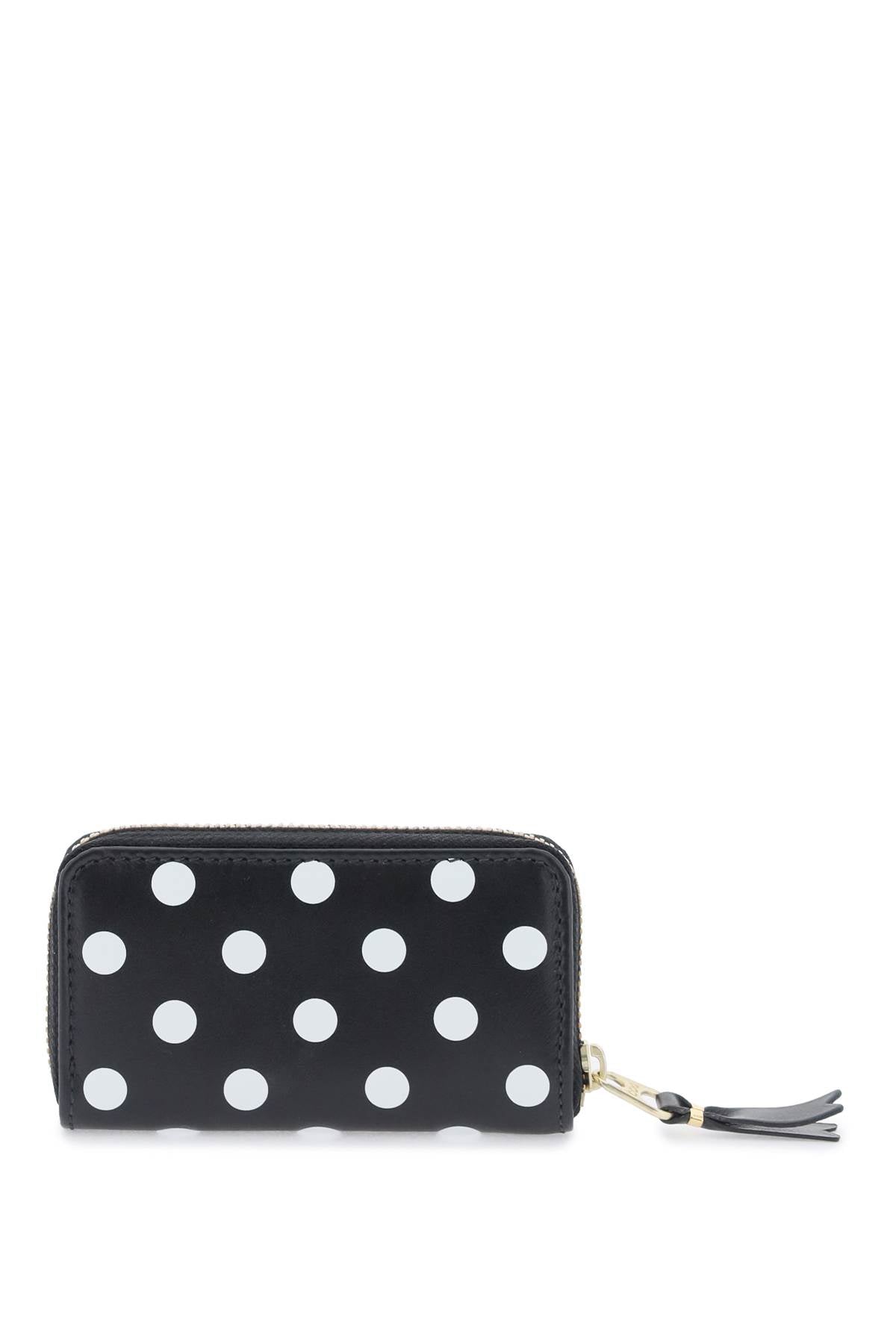 Comme Des Garcons Wallet Comme des garcons wallet polka dot zip-around coin purse