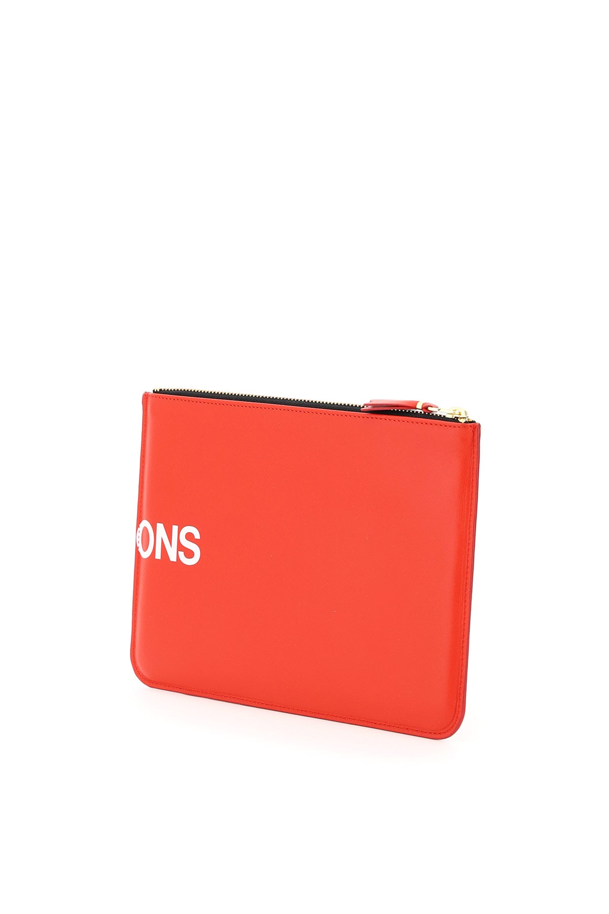 Comme Des Garcons Wallet Comme des garcons wallet leather pouch with logo