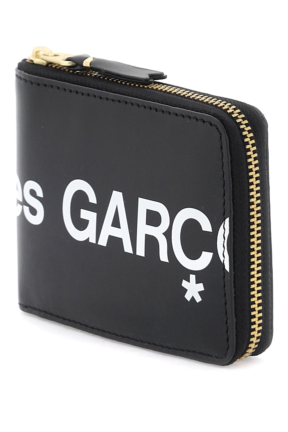 Comme Des Garcons Wallet Comme des garcons wallet zip-around with maxi logo