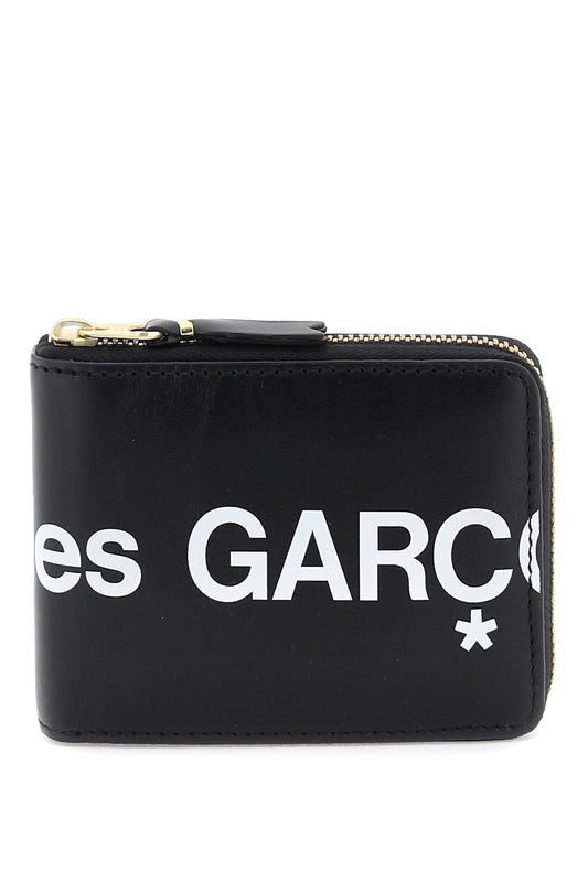 Comme Des Garcons Wallet Comme des garcons wallet zip-around with maxi logo