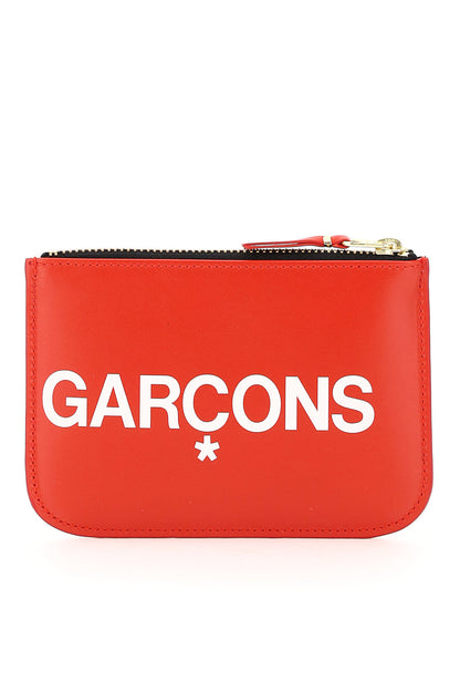 Comme Des Garcons Wallet Comme des garcons wallet huge logo pouch