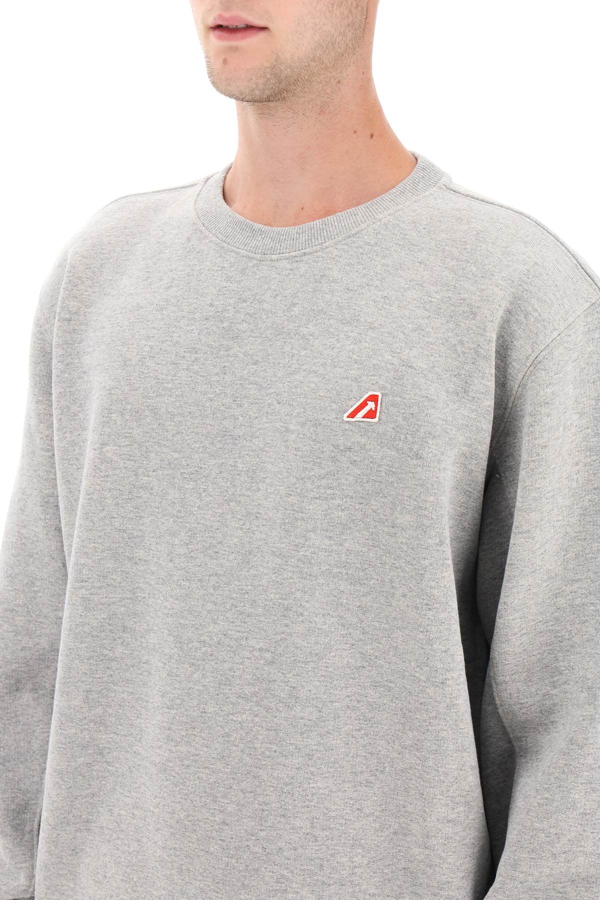 Autry Autry crew-neck sweatshirt with logo patch