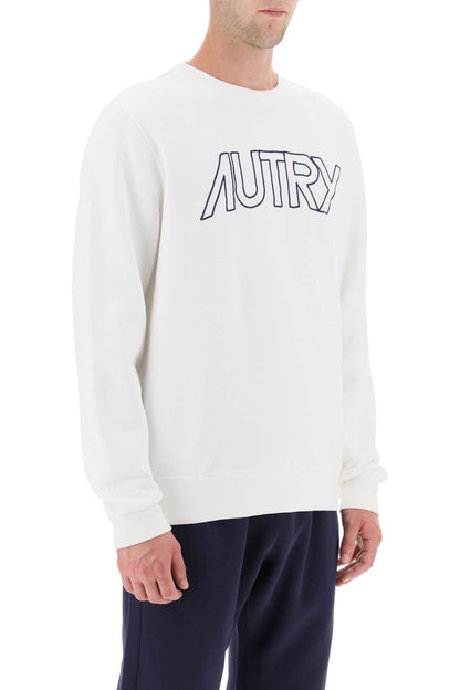 Autry Autry crew-neck sweatshirt with logo embroidery