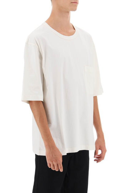 Lemaire Lemaire oversized t-shirt with patch pocket