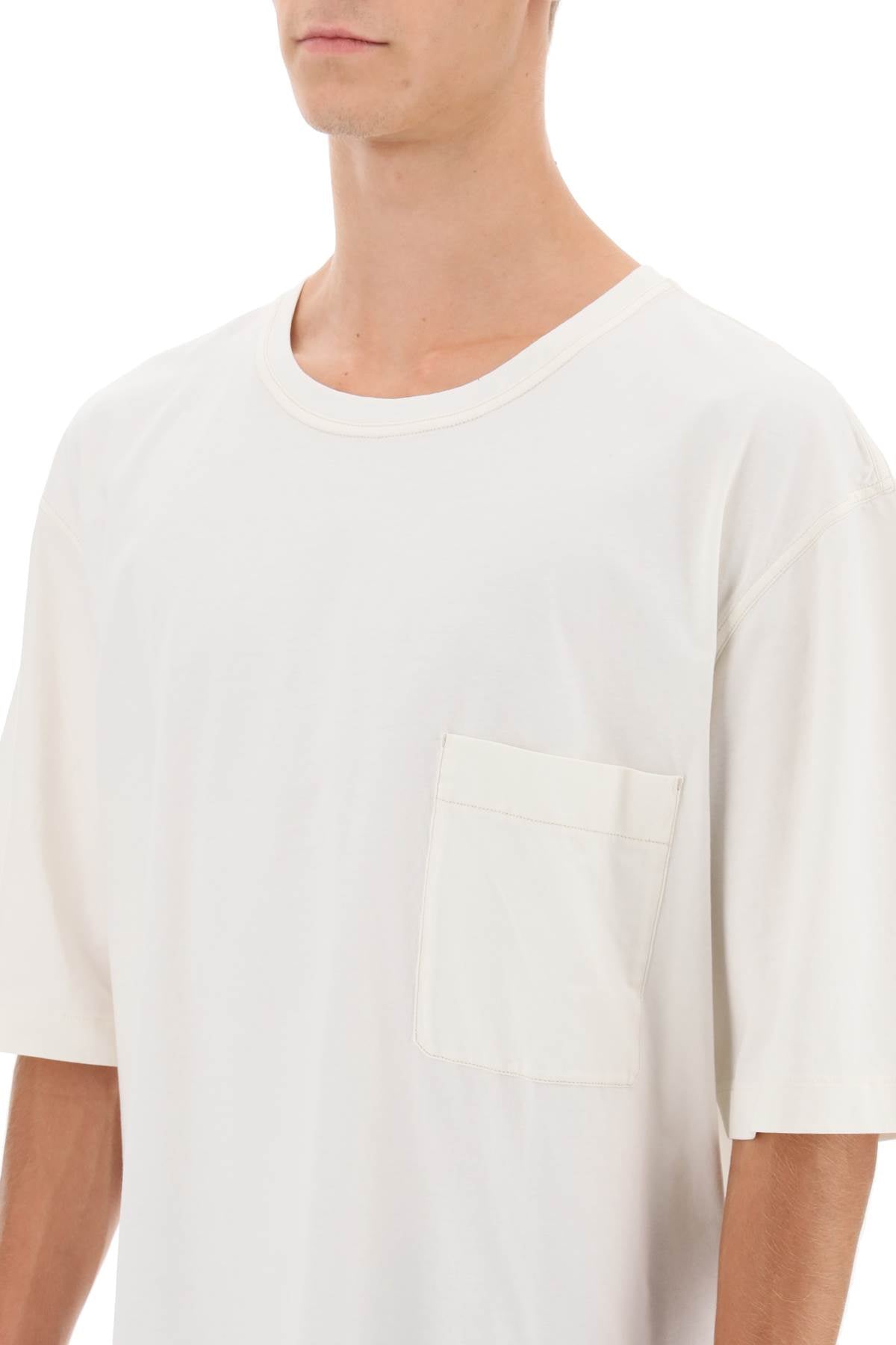 Lemaire Lemaire oversized t-shirt with patch pocket