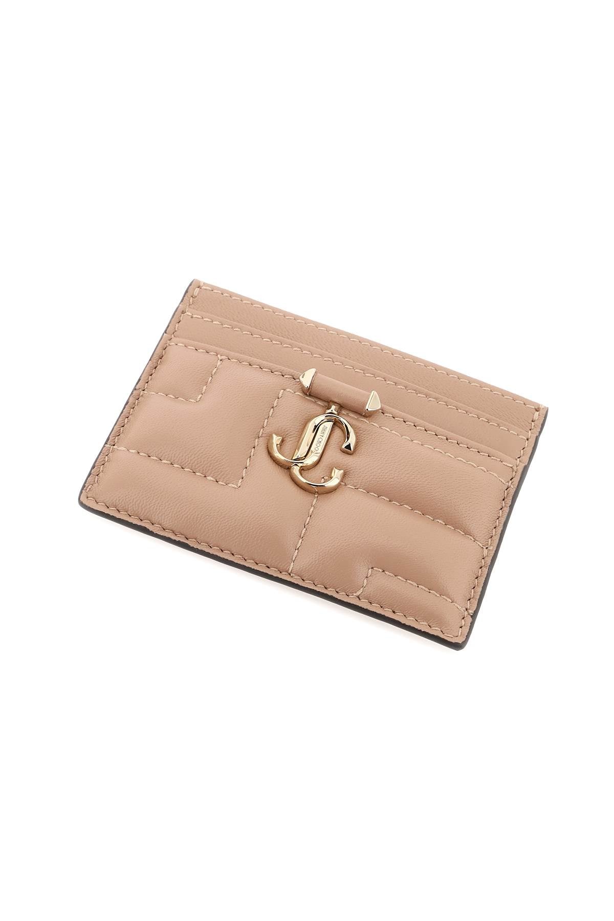 Jimmy Choo Jimmy choo quilted nappa leather card holder