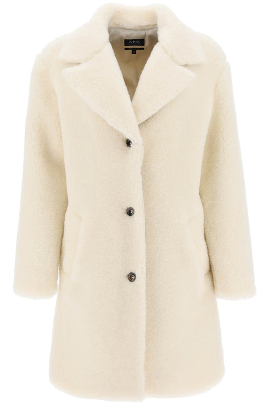 A.P.C. A.p.c. 'nicolette' teddy coat