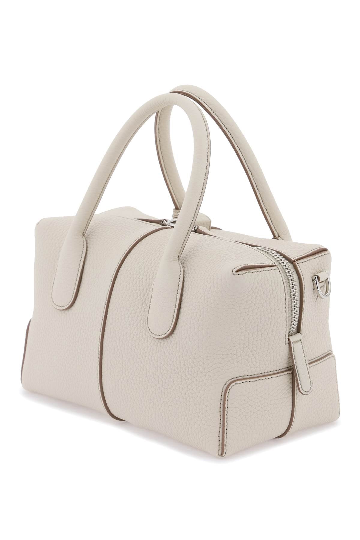 Tod'S Tod's grained leather bowling bag