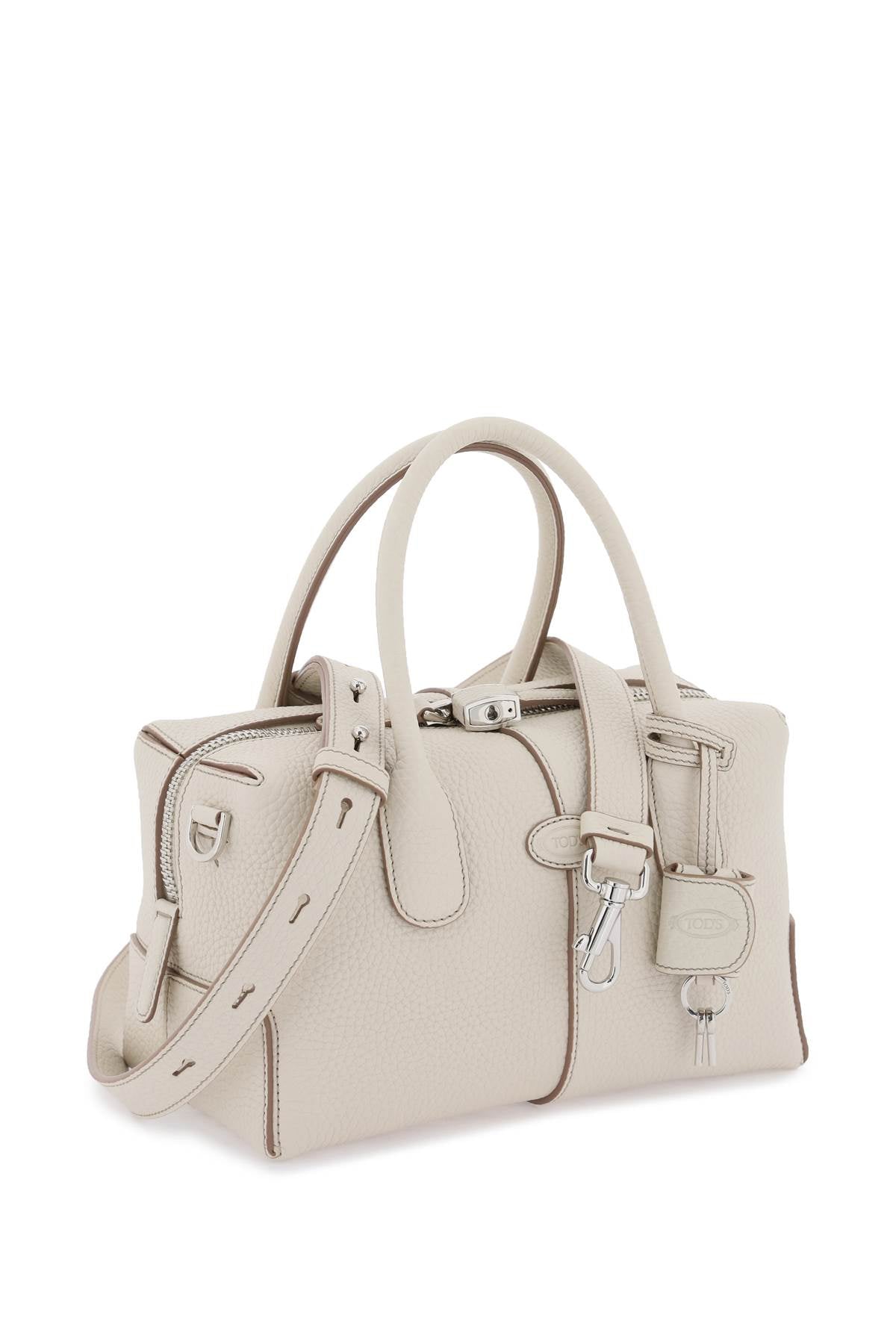 Tod'S Tod's grained leather bowling bag