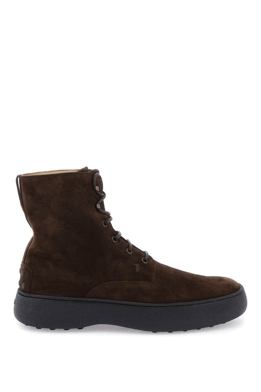 Tod'S Tod's w.g. suede lace-up ankle boots