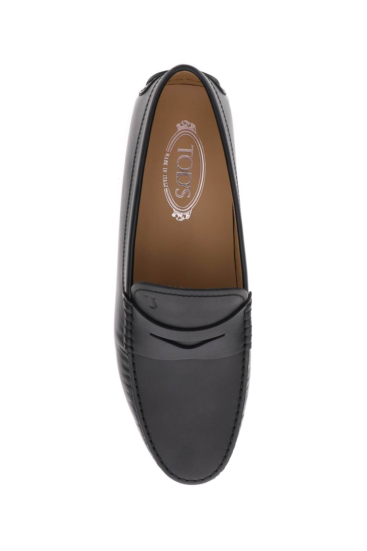 Tod'S Tod's leather gommino driver loafers
